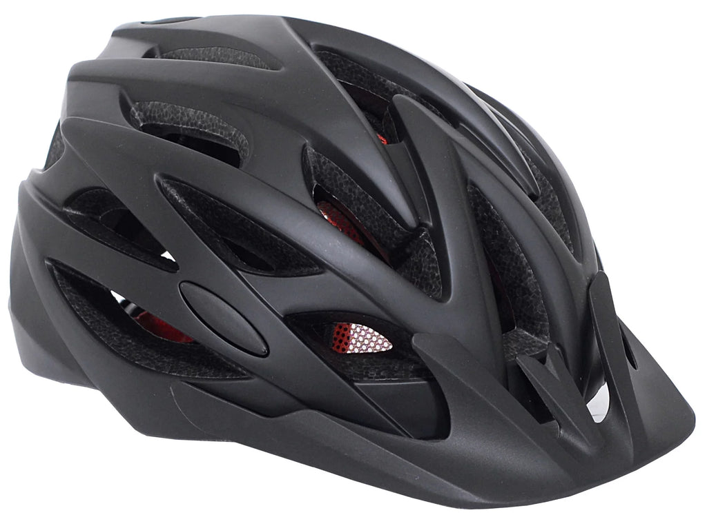 Kent Bicycles Adult Bike Helmet, Matte Black/Red N747