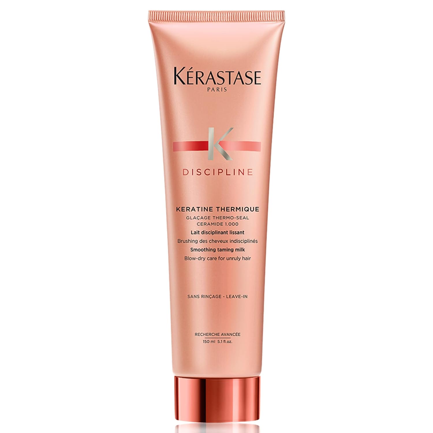 KERASTASE, Discipline Keratine Thermique Smoothing Taming Milk AntiFrizz Ounce, standart, standart, 5.1 Fl Oz