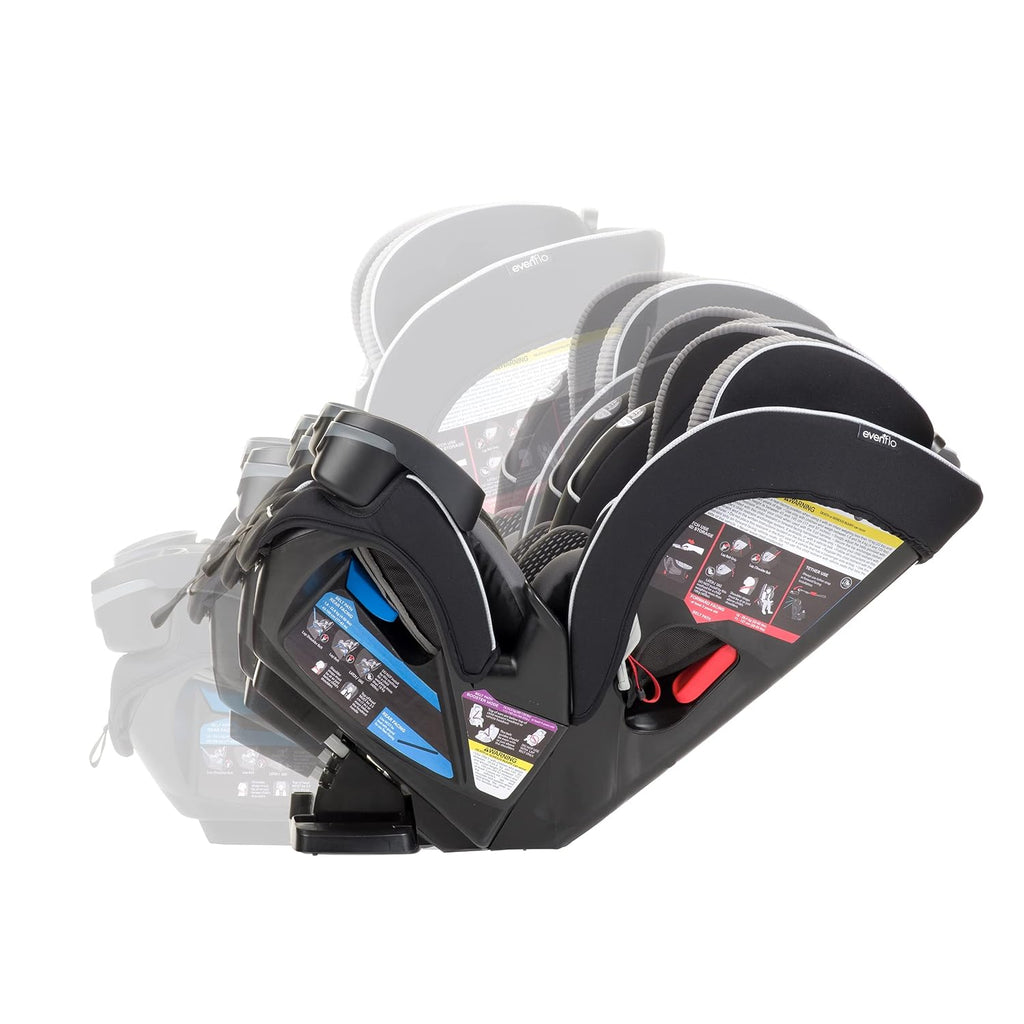 Evenflo EveryFit 3-in-1 Convertible Car Seat and Maestro Sport Booster Bundle K369541