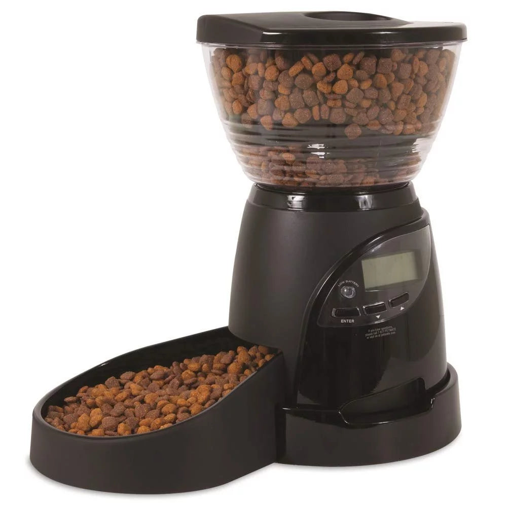 Aspen Pet Lebistro Programmable Dog and Cat Food Dispenser- 18 Cup/5 lb,