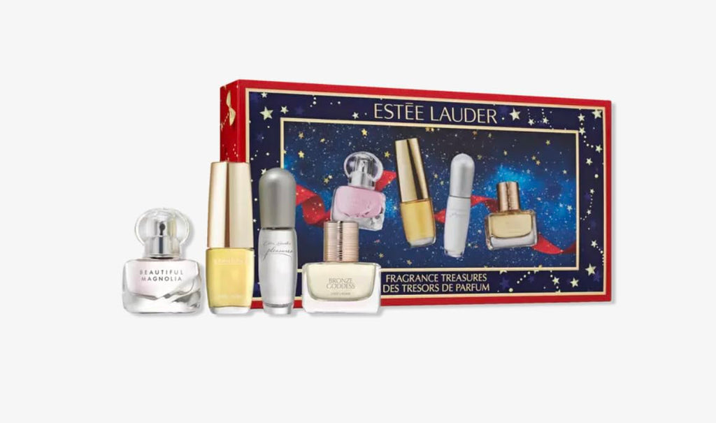 Estee Lauder Fragrance Treasures 4-Piece Mini Travel Gift Set K790471