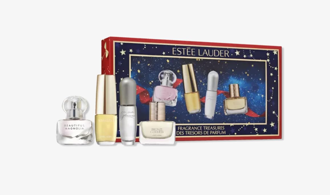 Estee Lauder Fragrance Treasures 4-Piece Mini Travel Gift Set K790471