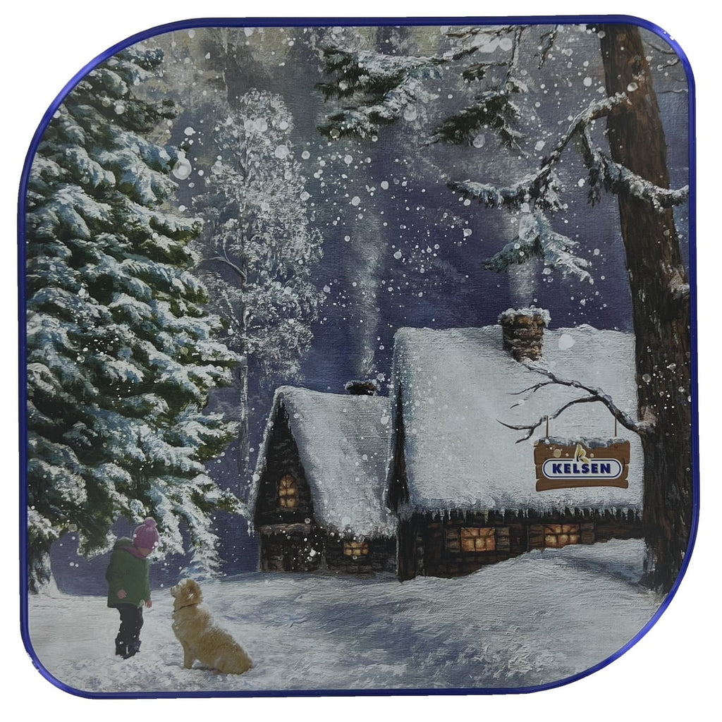 Kelsen Danish Butter Cookies in Decorative Holiday Tin, 80 Ounce E2571
