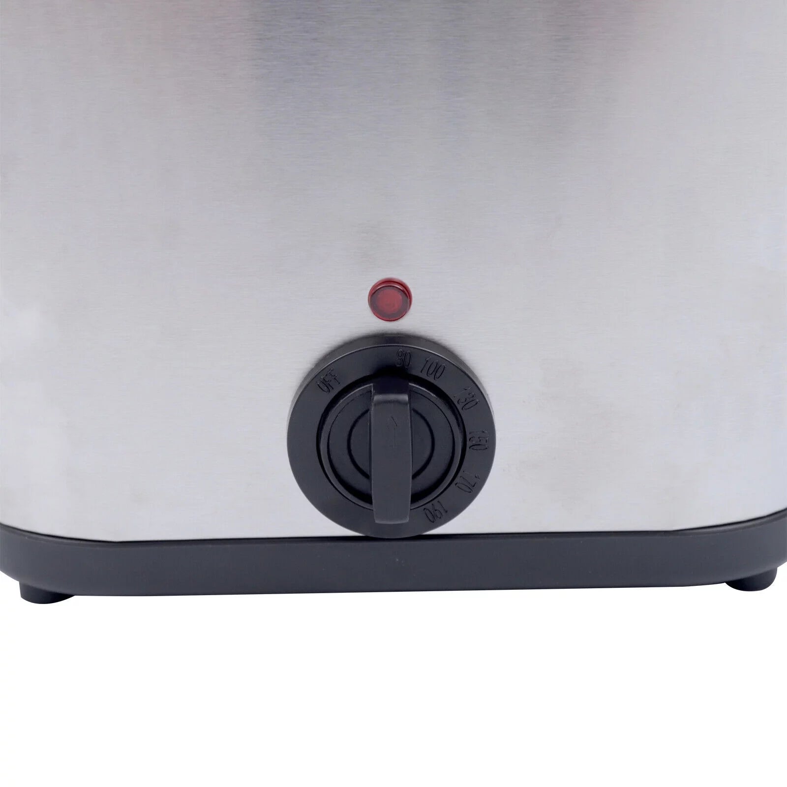 1KW Stainless-Steel 2.5L Electric Deep Fryer, Adjustable Temperature X8513