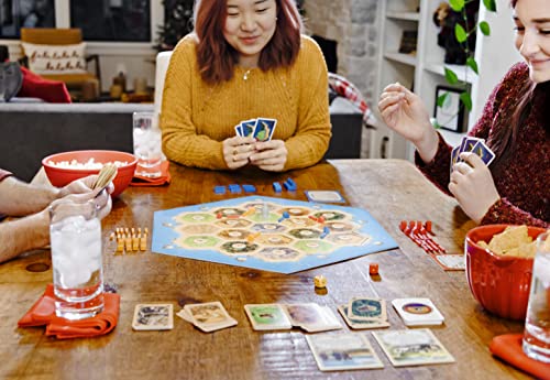 CATAN Board Game Base Game for Family and Adults Ages 10+ 3-4 Players 60 Minutes by Catan Studio D302