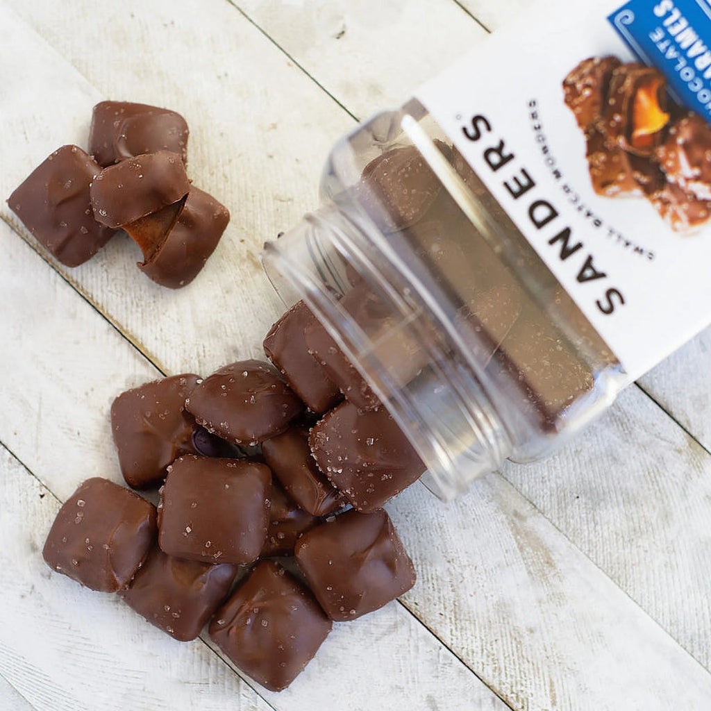 Sanders Milk Chocolate Sea Salt Caramel Candy, 36 oz P78962