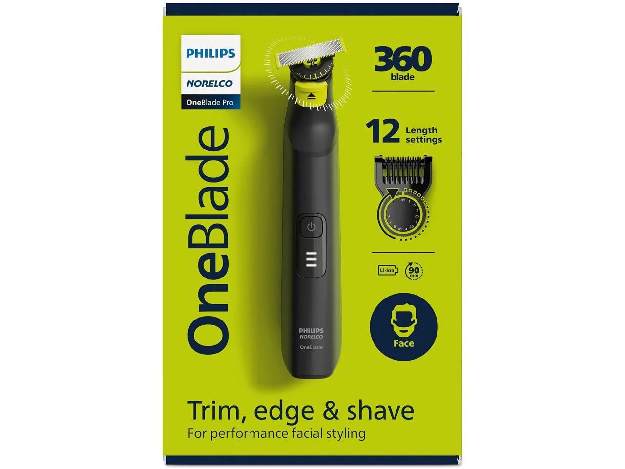 Philips Norelco Oneblade 360 Pro Hybrid Electric Trimmer QP6531/70 E97541