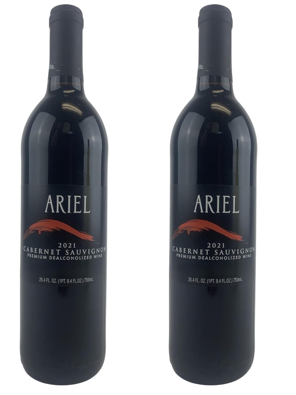 Ariel Cabernet Sauvignon Wine 750ML 2 PACK Alcohol Removed Dealcoholized 25.4 oz Red Oak Aged