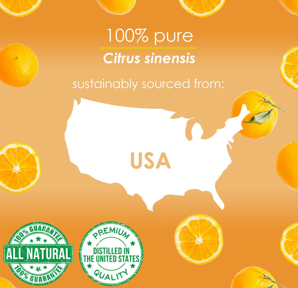 Sweet Orange Essential Oil 128 fl oz by GreenHealth Y945