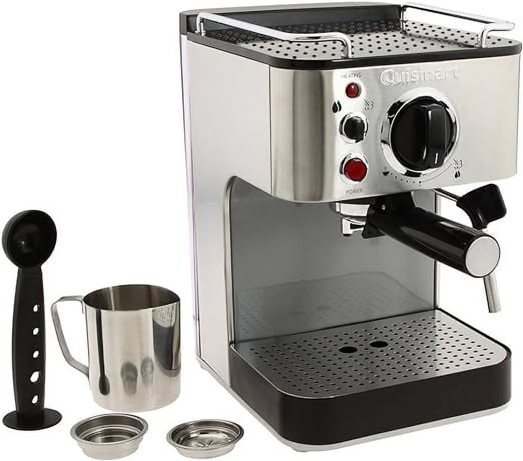 Cuisinart EM-100NP1 1.66 Quart Espresso Maker, Stainless Steel J595