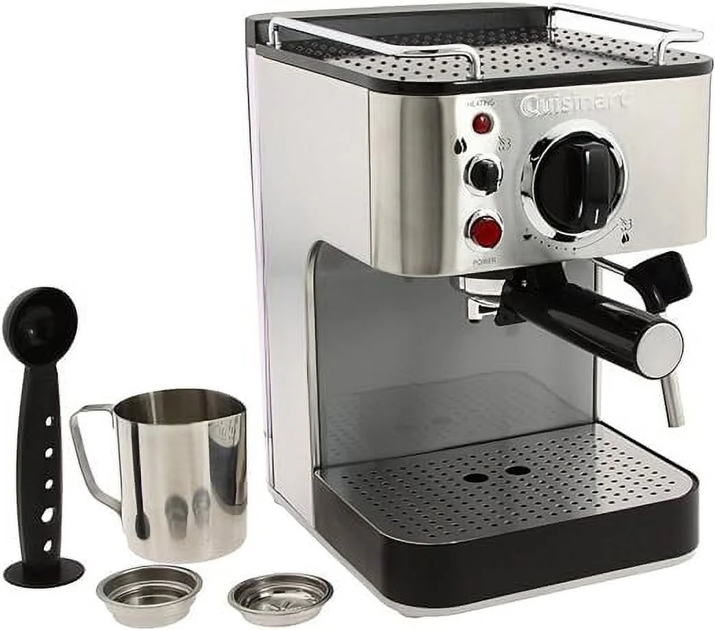 Cuisinart EM-100NP1 1.66 Quart Espresso Maker, Stainless Steel J595