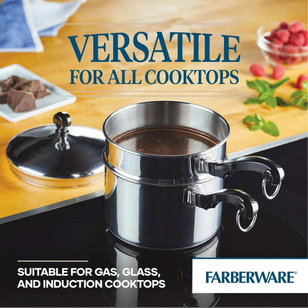 Farberware Classic Stainless Steel Covered Saucepan 2 Qt G35437