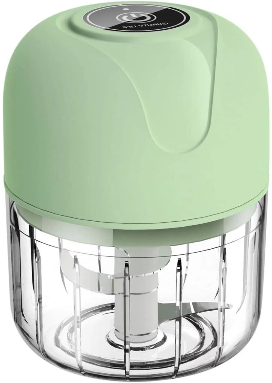 Mini Food Chopper Electric for Garlic, Pepper, Chili, Onion, Celery, Ginger, Meat Q1221