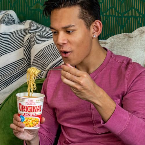 Nissin Cup Noodle Ramen Noodle Soup Original 2.4 oz (Pack of 6) R14680