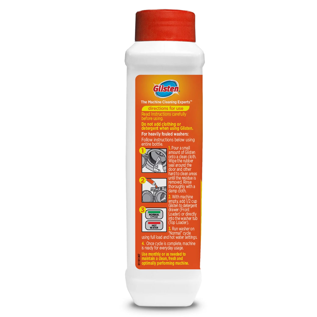 Glisten Washer Magic Washing Machine Cleaner, 8 Bottles Z29447