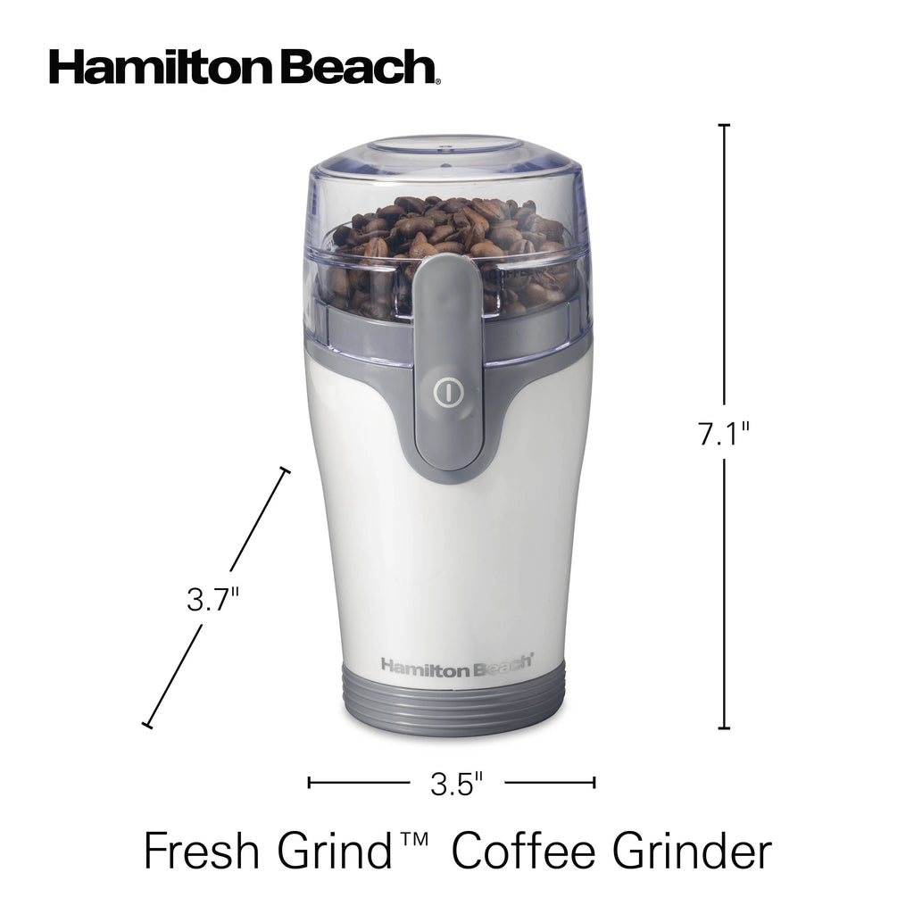 Hamilton Beach Fresh Grind™ Coffee and Spice Grinder, White G1787
