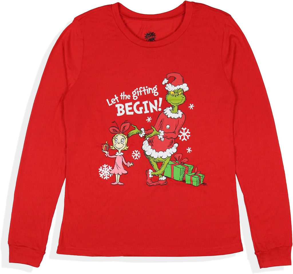Dr. Seuss Women's Grinch Lounge Pajama Sleep Set, Medium W64670