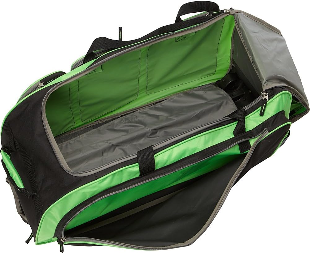 Travelers Club Luggage Rolling Duffel, Teal, 30" Z722