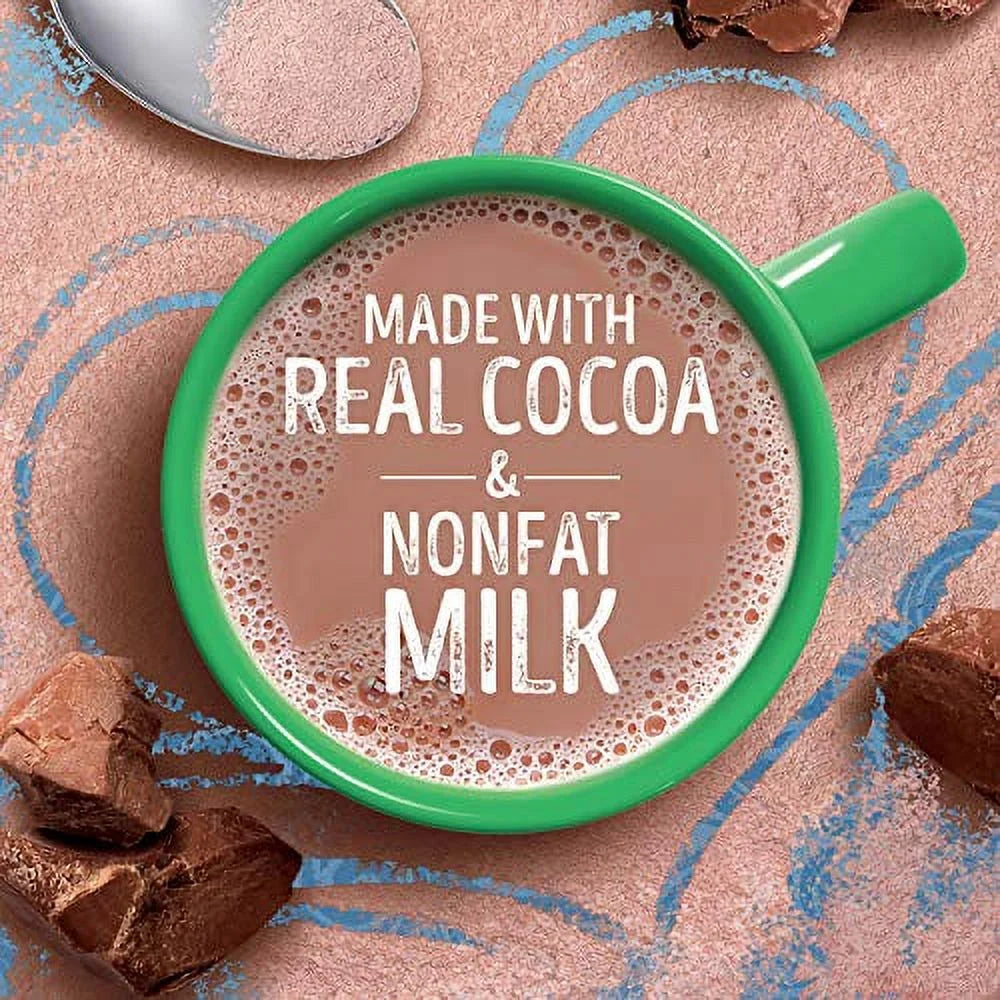 Swiss Miss Milk Chocolate No Sugar Added Hot Cocoa Mix, 0.73 oz 8-Count F2530