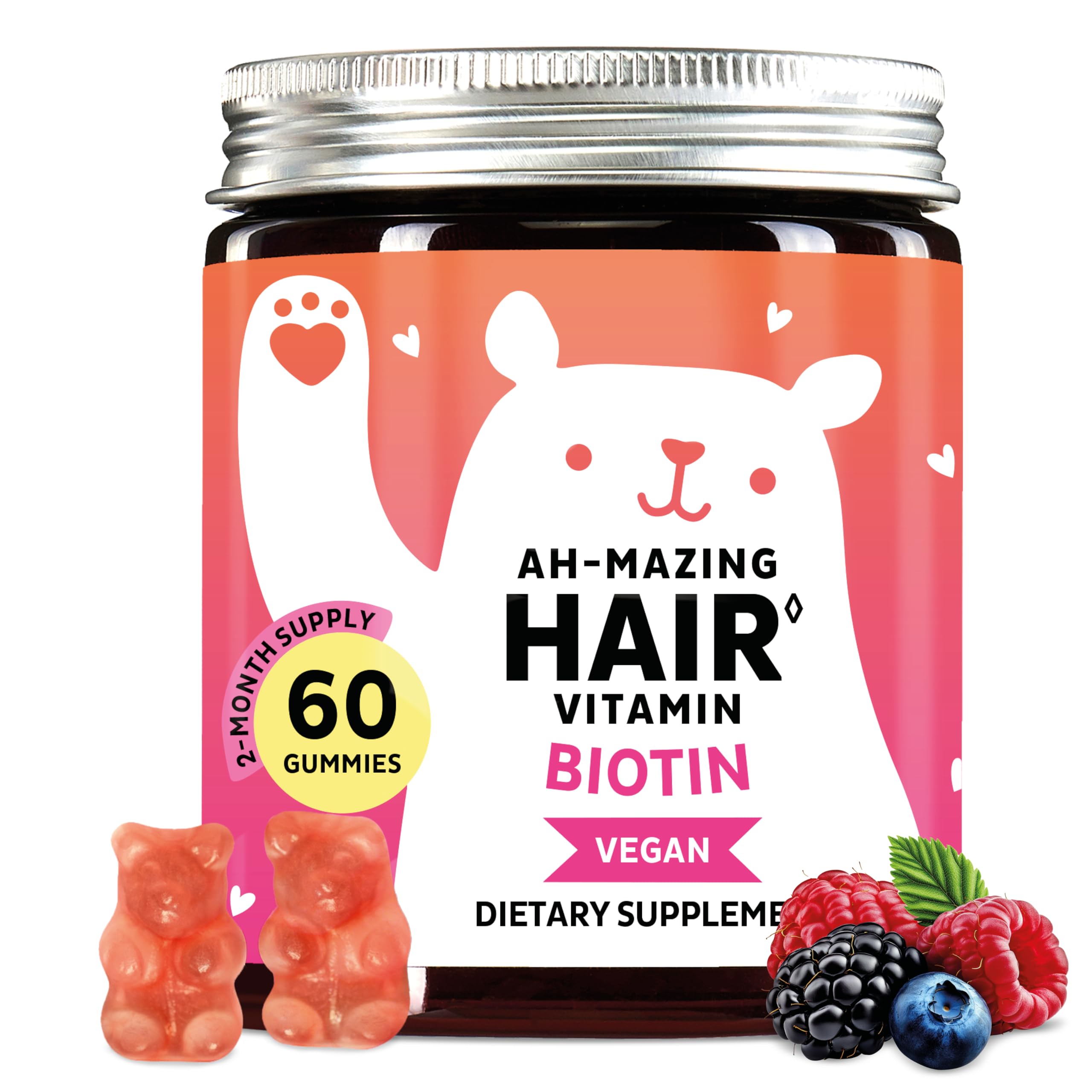 Bears with Benefits Biotin 5,000 mcg Hair Growth Gummies