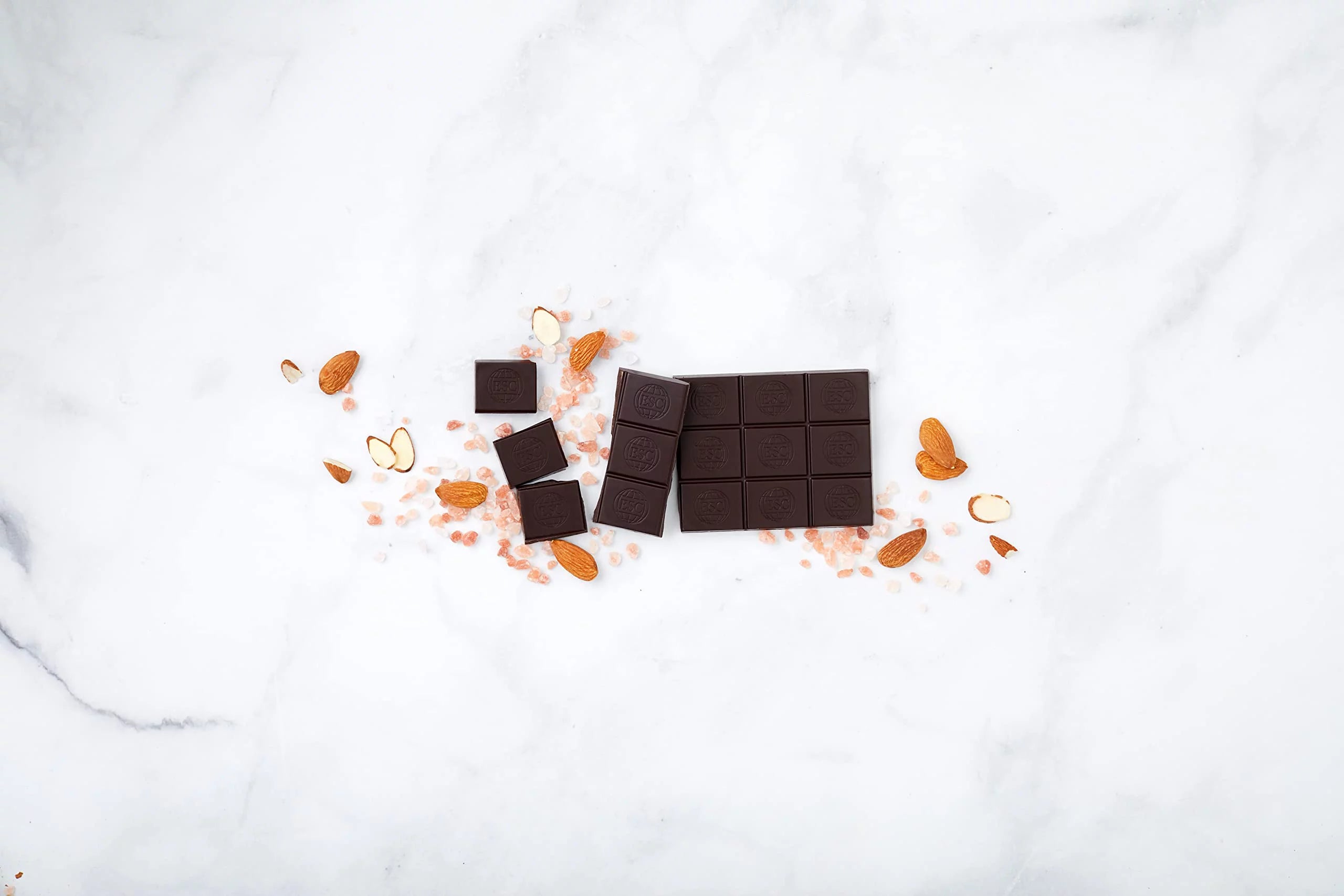 Endangered Species Dark Chocolate Bar with Sea Salt & Almonds, 3 oz, 12-Pack P631