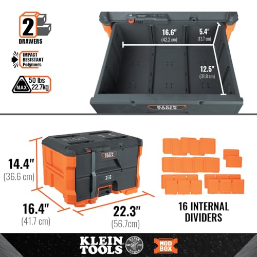 Klein Tools 54823MB MODbox 3-Drawer Toolbox N9089