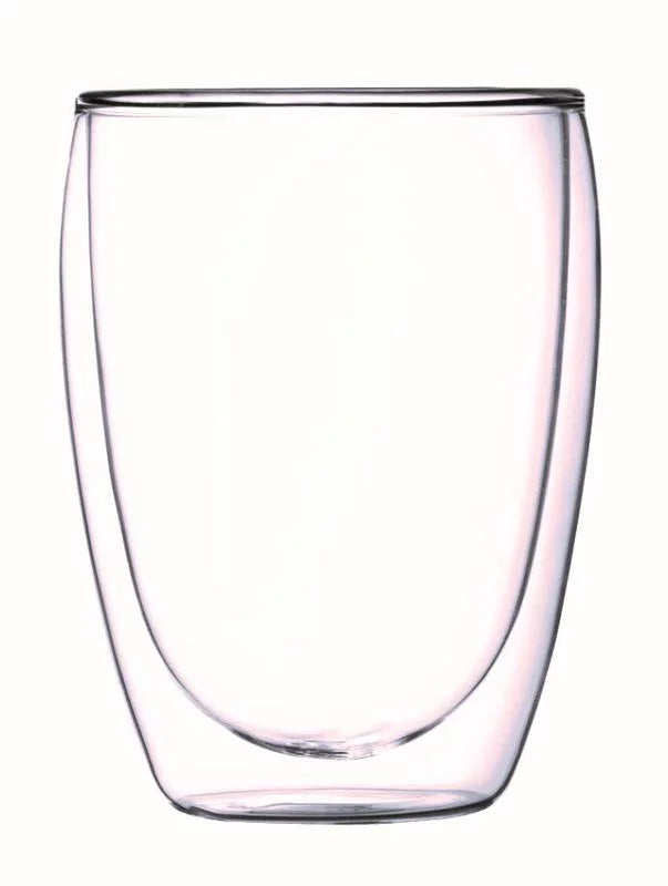 Bodum PAVINA Double-Wall Clear Coffee Mug, 12 oz Z872402