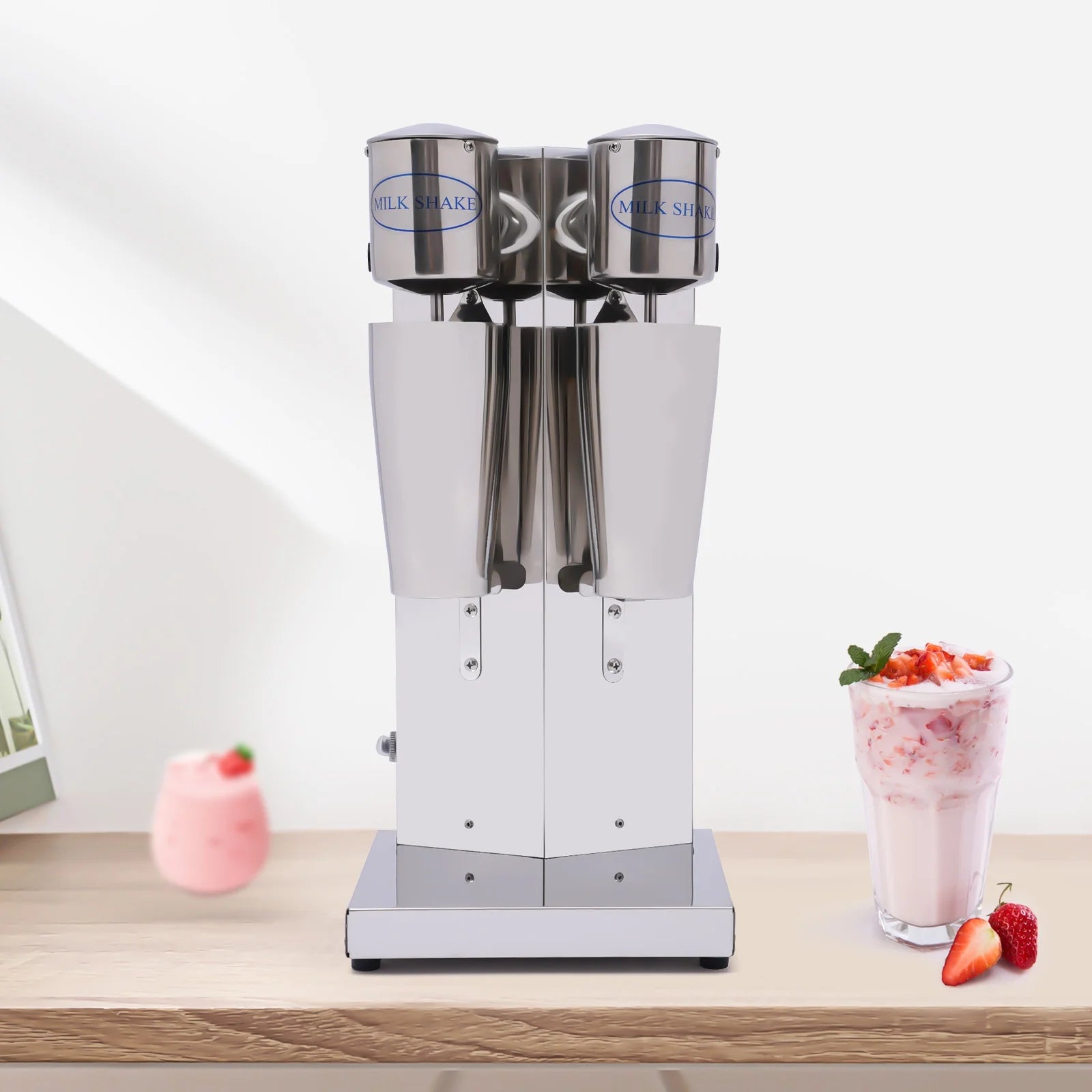 Double Head Commercial Milkshake Machine Ice Cream Mixer H826