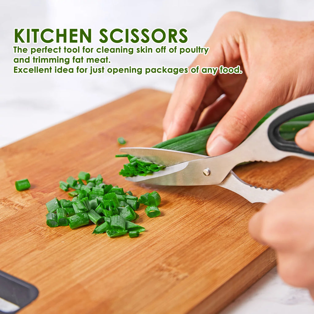 Knife Set 14 Pieces High Carbon Stainless Steel with Acrylic Stand D5033