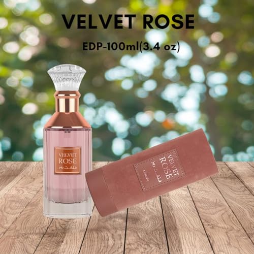 Lattafa Velvet Oud Eau de Parfum Spray, 3.4 oz Y109