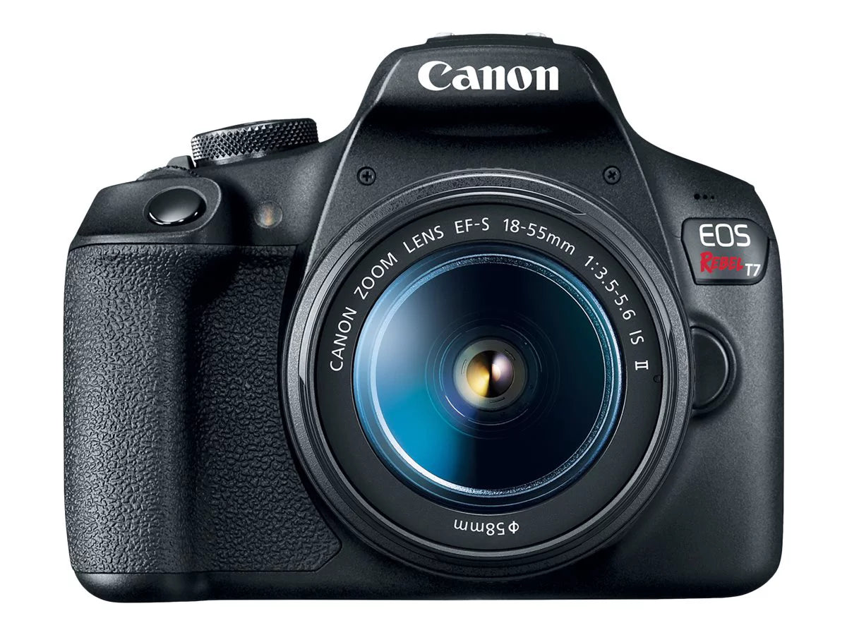 Canon EOS Rebel T7 DSLR Camera with 18-55mm Lens, Black T4564
