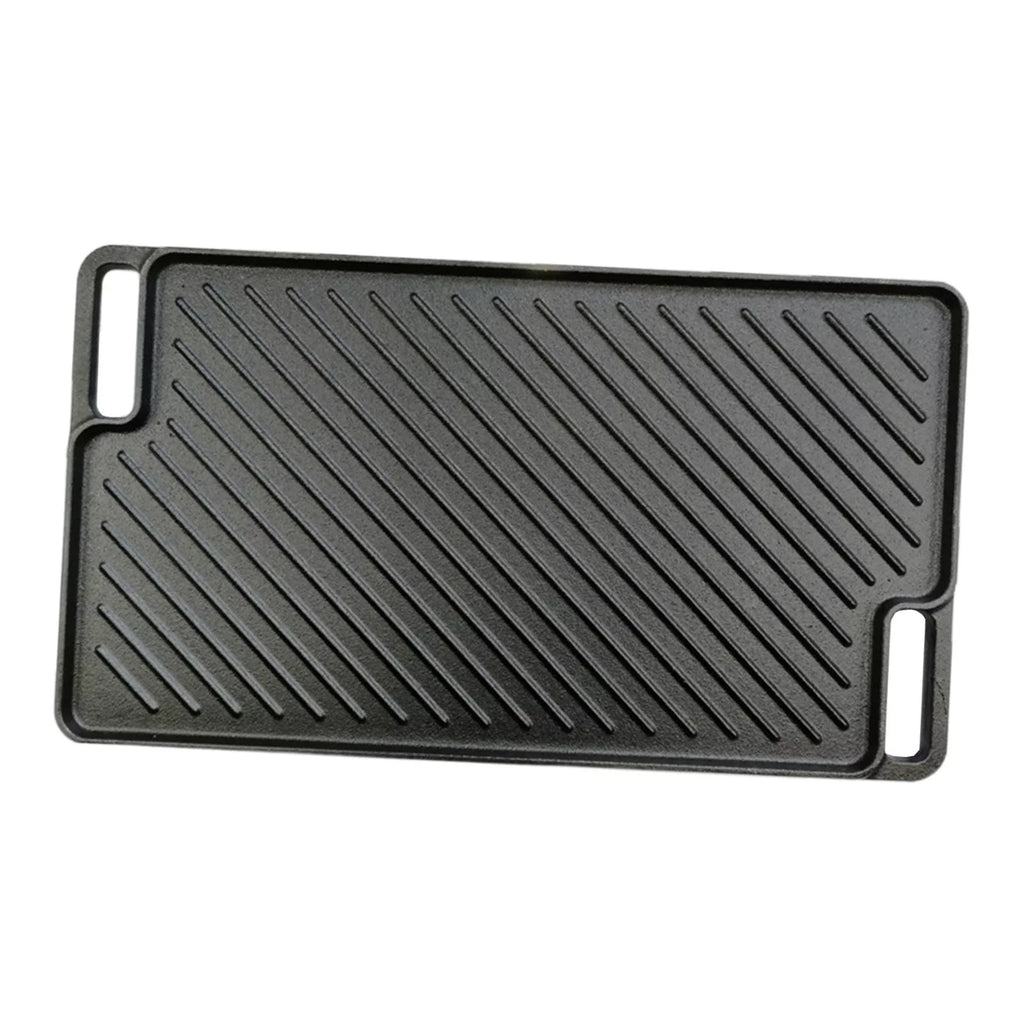 Reversible Cast Iron Griddle for Stovetop BBQ N24232