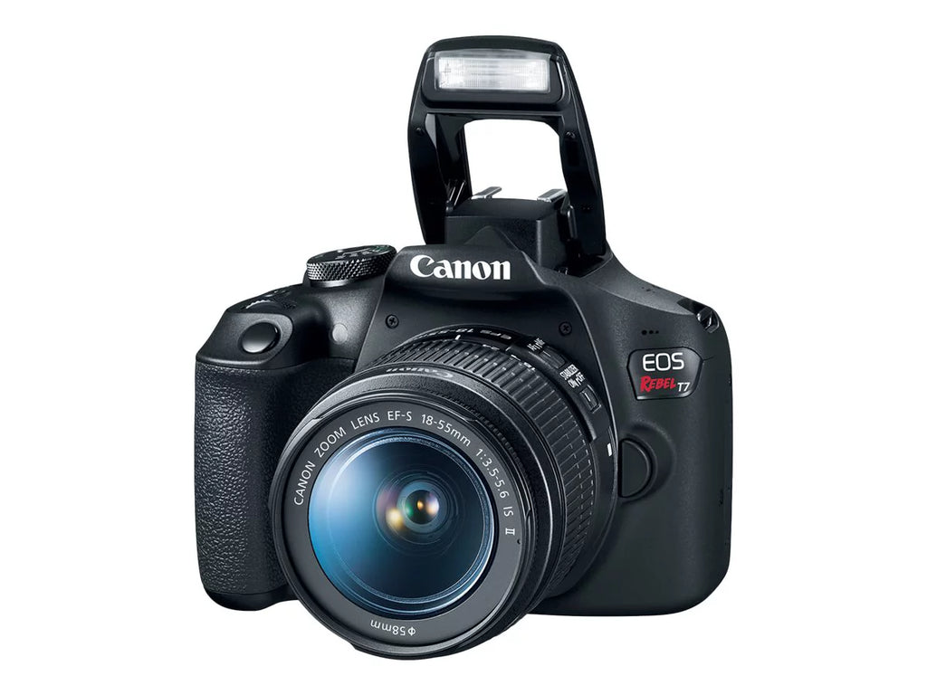 Canon EOS Rebel T7 DSLR Camera with 18-55mm Lens, Black T4564