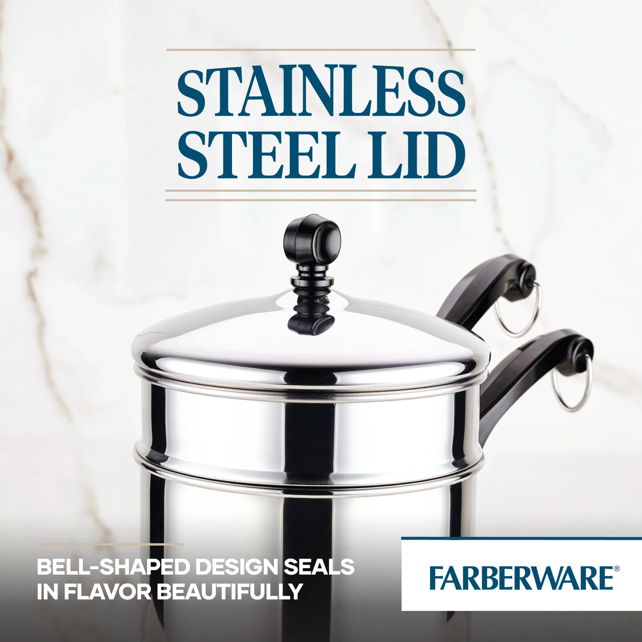 Farberware Classic Stainless Steel Covered Saucepan 2 Qt G35437