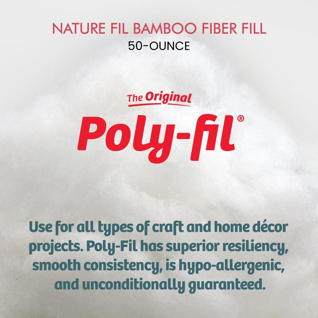 Fairfield Nature Fil Bamboo Fiber Fill, 50-Ounce F237022