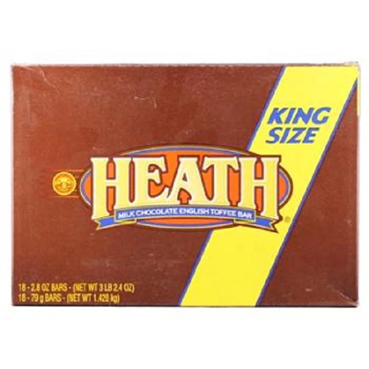 Heath English Toffee King Size 18 Count - 2.8 oz
