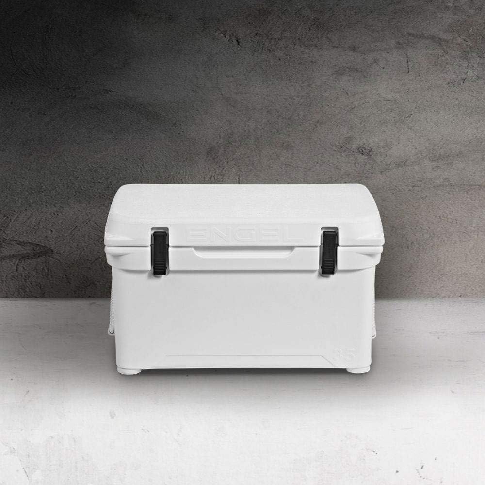 Engel Coolers ENG35 Cooler 36 Can Ice Box for Camping, Hunting, and Fishing, White W57884