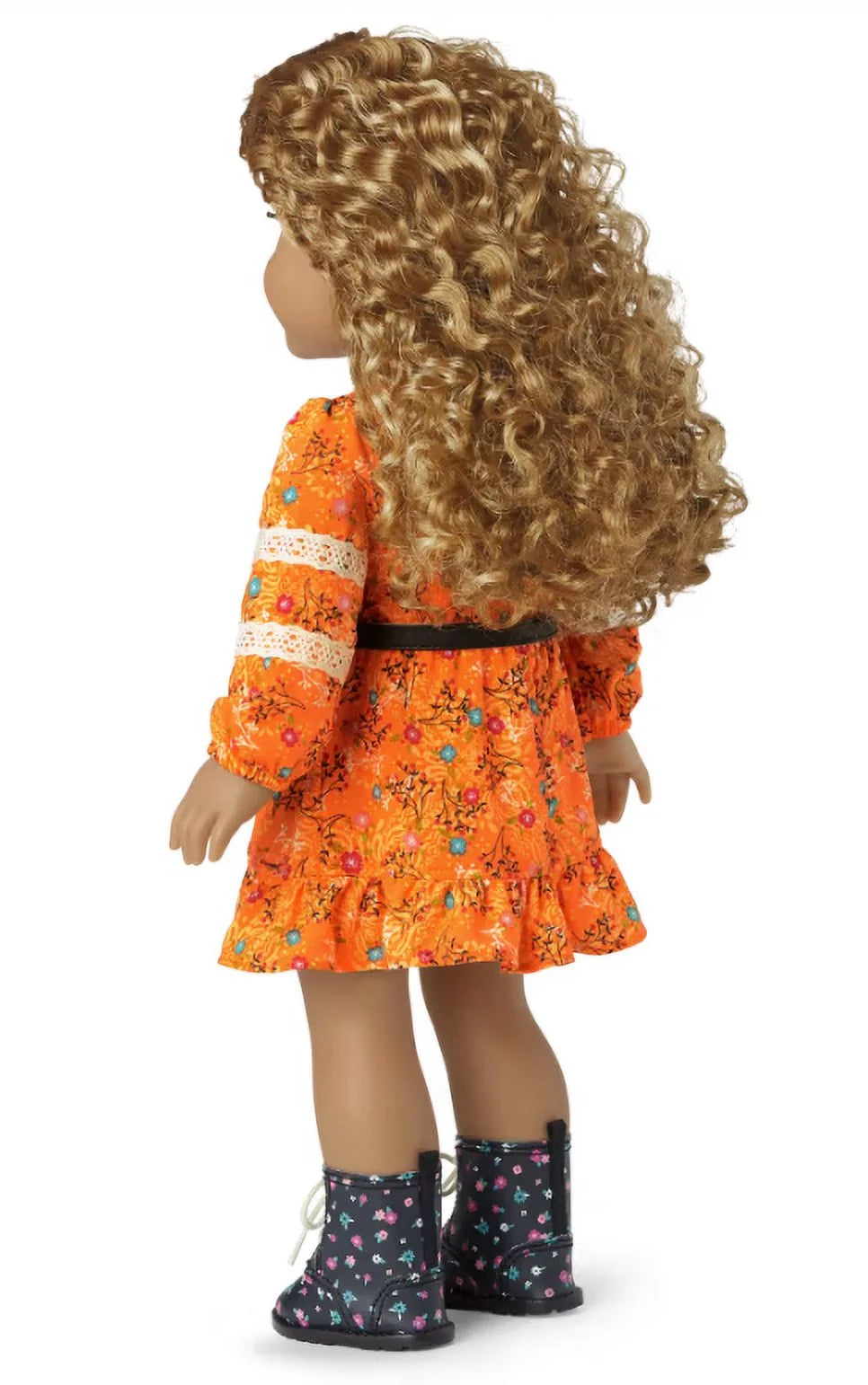 American Girl Evette Peeters 18 inch Doll with Curly Hair and Gray Eyes E289