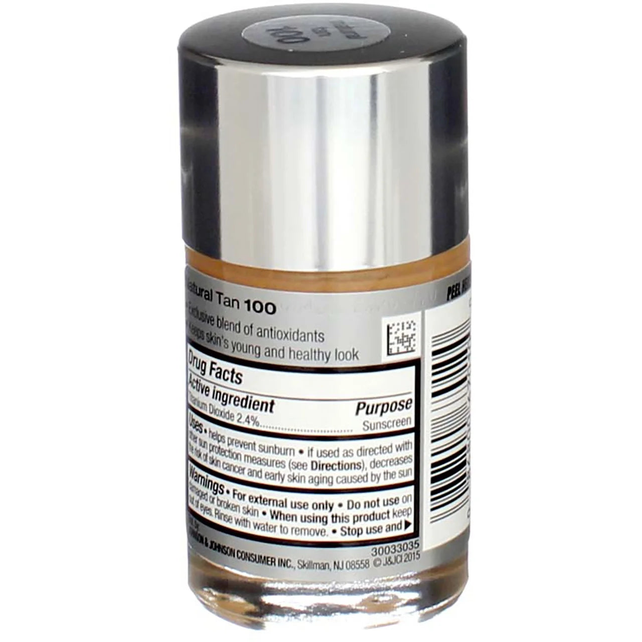 Neutrogena Healthy Skin Liquid Makeup SPF 20, Natural Tan, 1 oz (Pack of 2) S31286