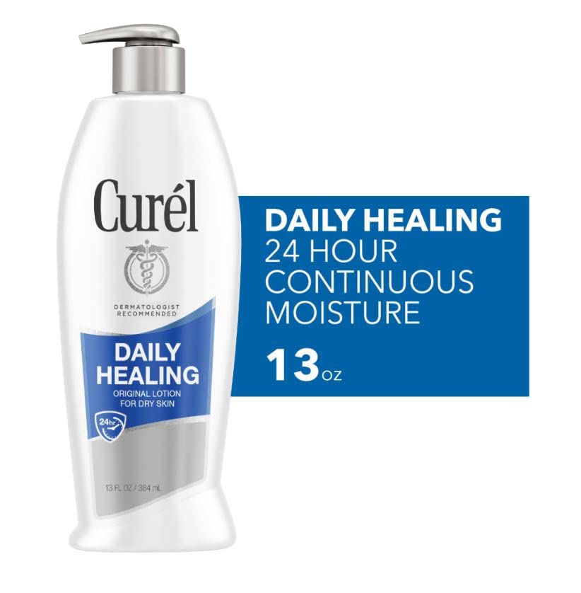 Curel Daily Healing Original Lotion for Dry Skin, 13 oz, Pack of 2 W567702