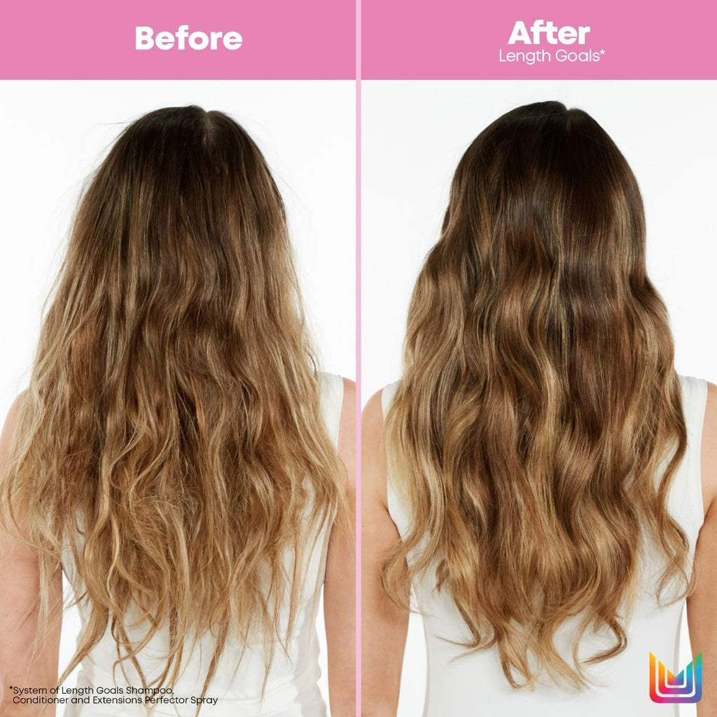 Matrix Length Goals Shampoo and Conditioner Set for Hair Extensions, Paraben Free, 10 Fl Oz D214796