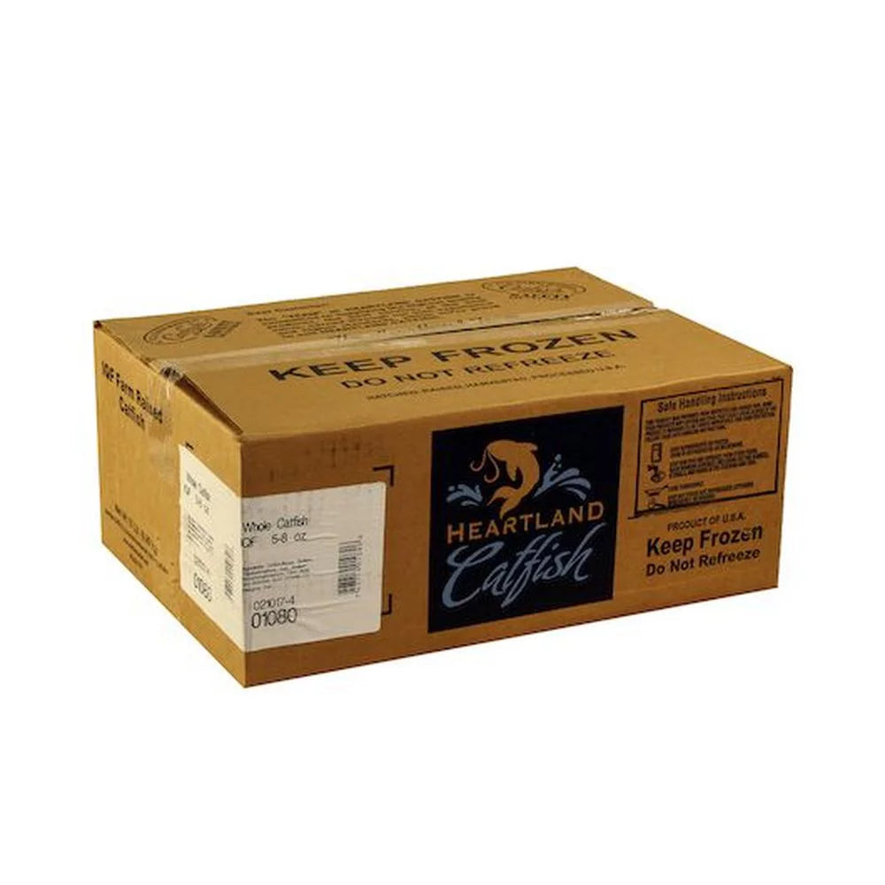 Heartland Whole Dressed Catfish 5-8 oz, 15 lb Y2775