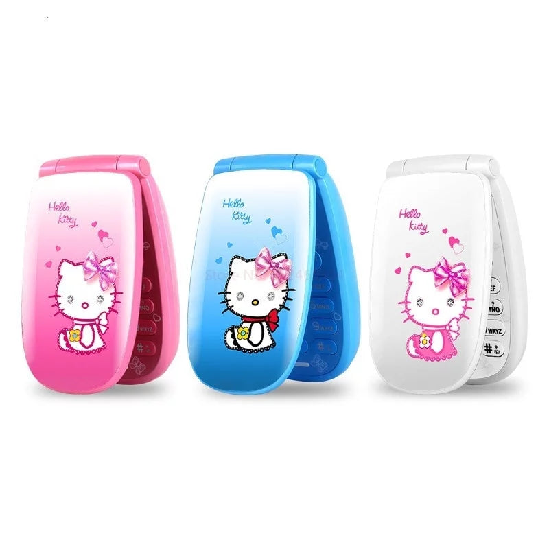 W88 Kawaii Flip Phone Super Small 2G GMS Cellphone D474874