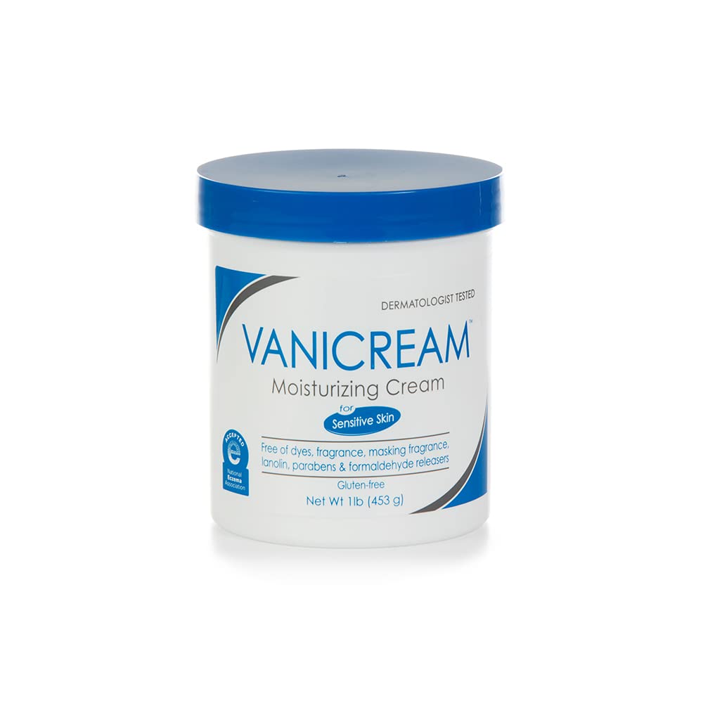 Vanicream Moisturizing Skin Cream 16 oz with Pump Dispenser J7227