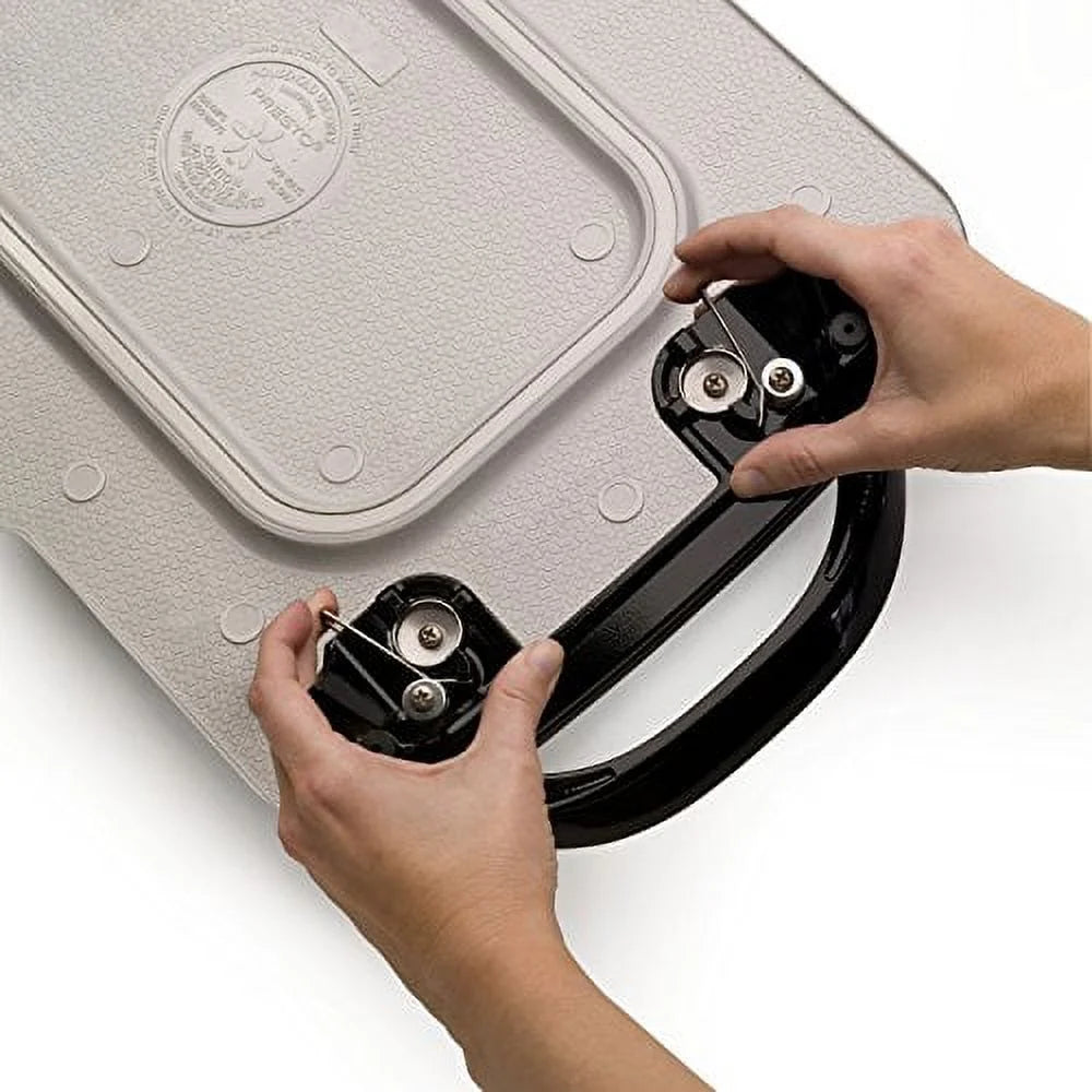 Presto 07061 22-inch Electric Griddle with Removable Handles, Black Q472