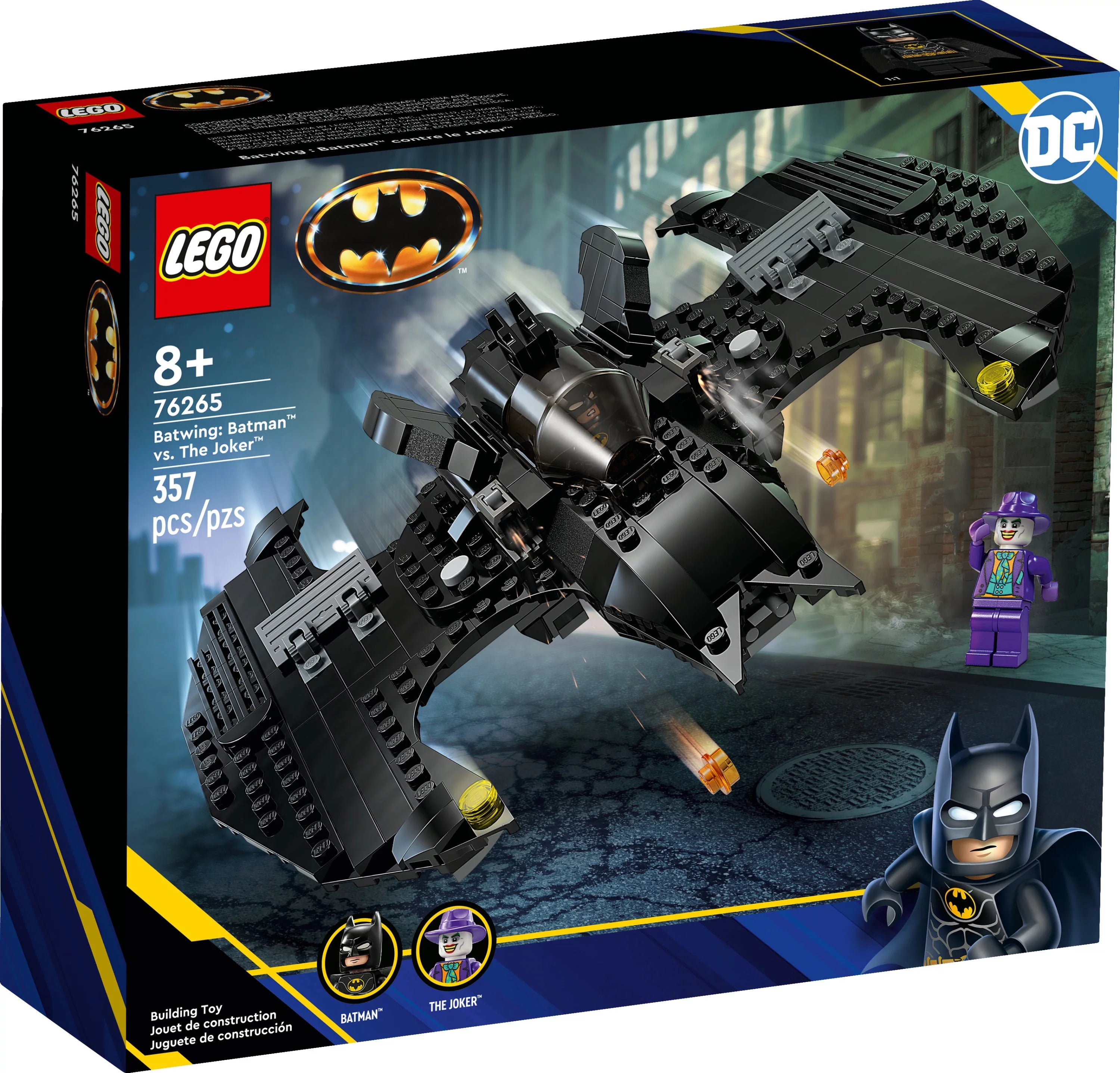LEGO DC Batwing: Batman vs. The Joker 76265 Super Hero Playset T6676
