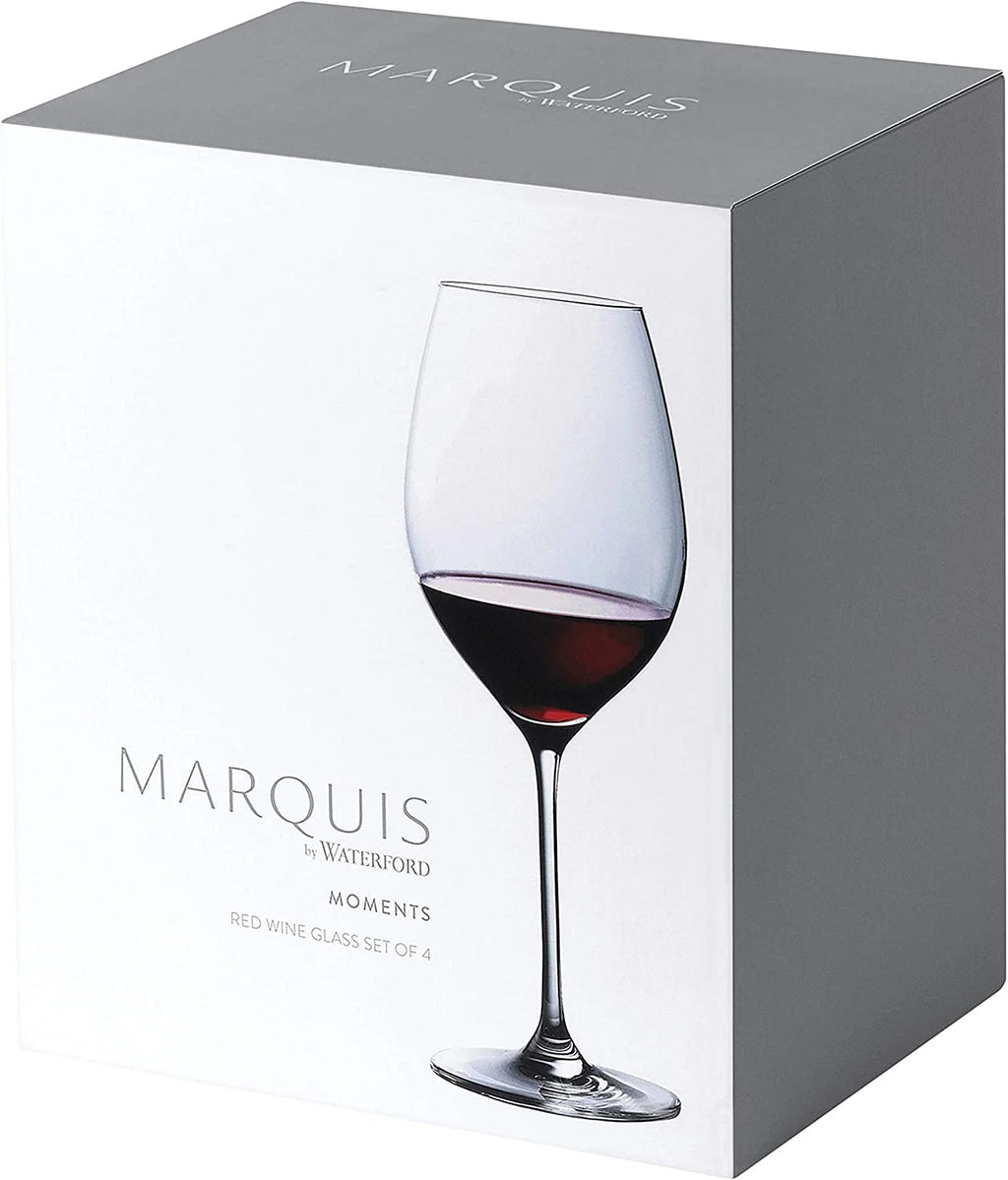 Marquis by Waterford Moments Red Wine Glasses 19.5 oz, Set of 4 A33846