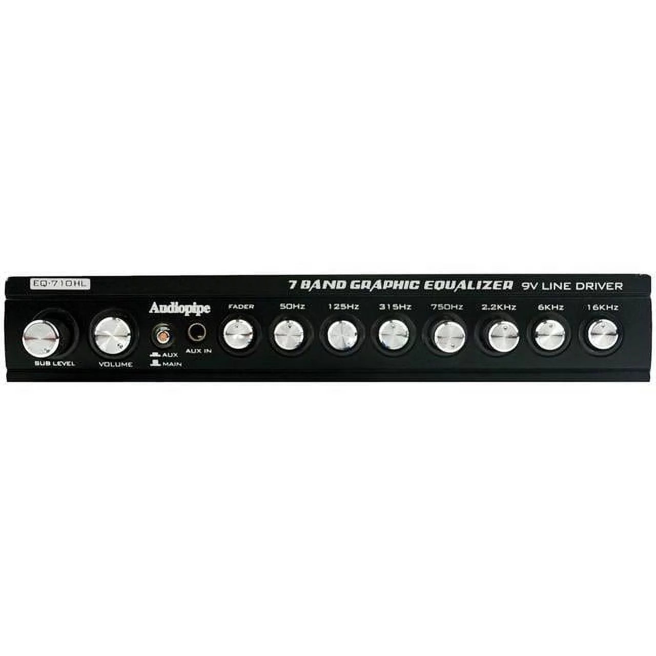 Audiopipe EQ-710HL 7 Channel Graphic Equalizer G127420