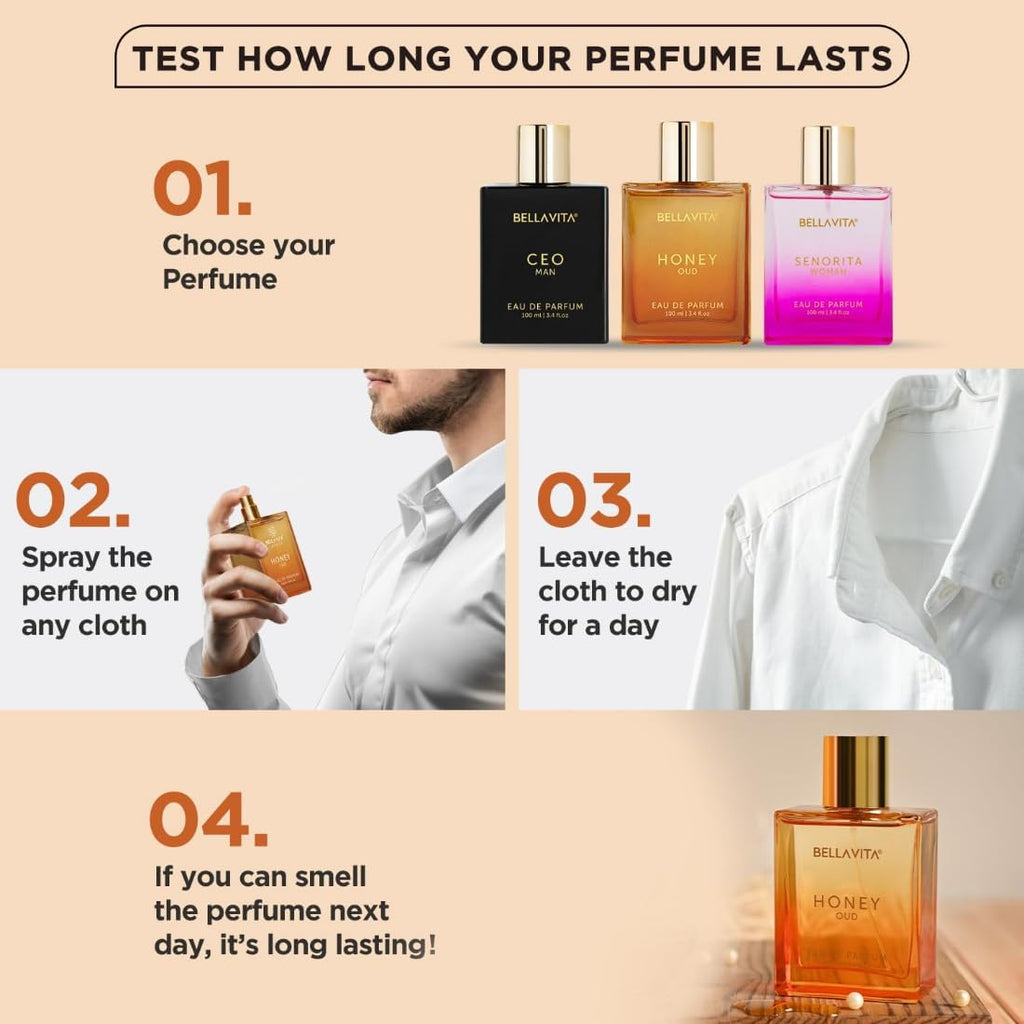 Be'llaVita Luxury Honey Oud Unisex Eau De Parfum 100ML S184860
