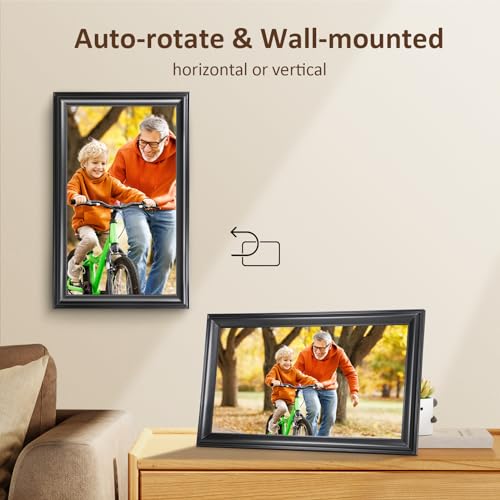 WiFi Digital Picture Frame 10.1 Inch IPS HD Cloud Smart Photo Frame S948601